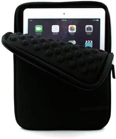 Shockproof 10 inch Tablet Sleeve Case Cover Bag for Samsung Galaxy Tab S6 Lite 10.4"/ Tab A7 10.4/ Tab A8 10.5/ Tab A S6 S5e, iPad 9.7/ iPad Air/iPad Pro 11, Lenovo Tab M9, Surface Go 3 10.5 (Black) in Saudi Arabia
