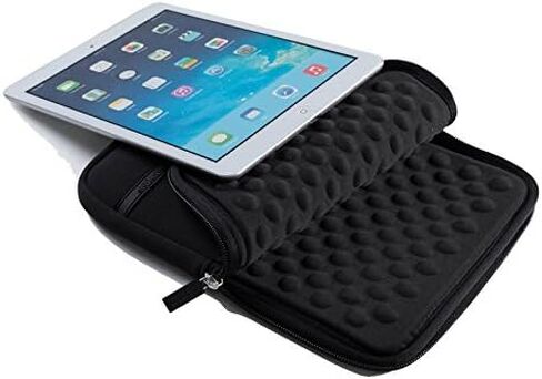 Shockproof 10 inch Tablet Sleeve Case Cover Bag for Samsung Galaxy Tab S6 Lite 10.4"/ Tab A7 10.4/ Tab A8 10.5/ Tab A S6 S5e, iPad 9.7/ iPad Air/iPad Pro 11, Lenovo Tab M9, Surface Go 3 10.5 (Black) in Saudi Arabia
