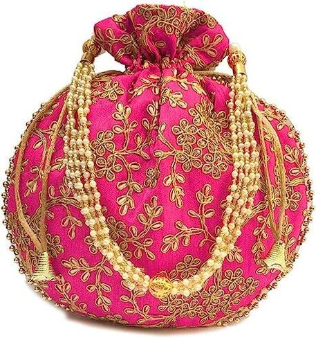 Potli Bags, Evening Handbags for womenBest for gifting Handicrafts and jewellery Designer Women in Saudi Arabia