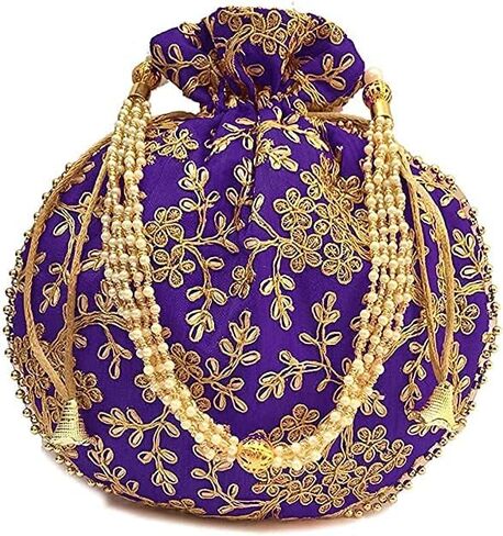 Potli Bags, Evening Handbags for womenBest for gifting Handicrafts and jewellery Designer Women in Saudi Arabia