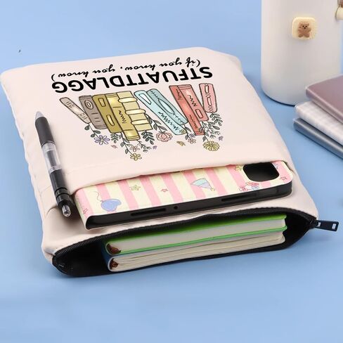 هدية Smut Bookish إذا كنت تعرف أنني أعرف غلاف كتاب مضحك هدية لمحبي الكتب (STFUATTDLAGG-b) in Kuwait