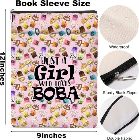 Funny Avocado Book Lovers Gifts Book Sleeve Avocado Gifts Book Pouch Book Protector with Front Pocket Avocado Stuff for Women Girls Friend Birthday Christmas Book Accessories Book Club Gifts in Saudi Arabia