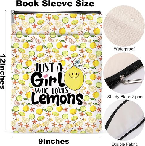 Funny Avocado Book Lovers Gifts Book Sleeve Avocado Gifts Book Pouch Book Protector with Front Pocket Avocado Stuff for Women Girls Friend Birthday Christmas Book Accessories Book Club Gifts in Saudi Arabia