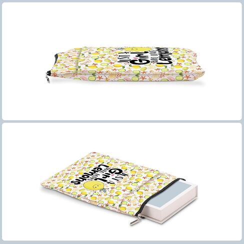Funny Avocado Book Lovers Gifts Book Sleeve Avocado Gifts Book Pouch Book Protector with Front Pocket Avocado Stuff for Women Girls Friend Birthday Christmas Book Accessories Book Club Gifts in Saudi Arabia