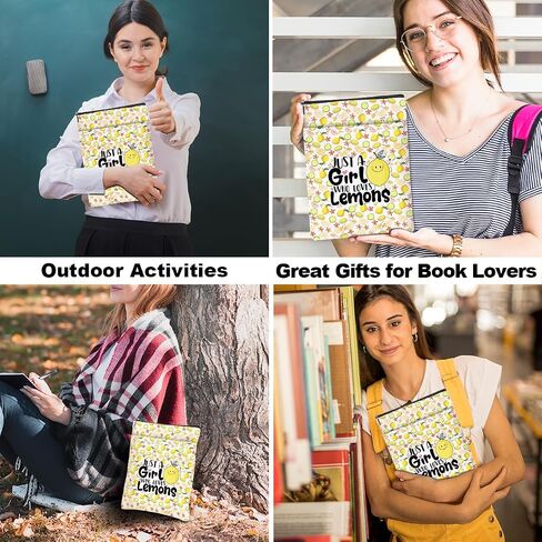 Funny Avocado Book Lovers Gifts Book Sleeve Avocado Gifts Book Pouch Book Protector with Front Pocket Avocado Stuff for Women Girls Friend Birthday Christmas Book Accessories Book Club Gifts in Saudi Arabia