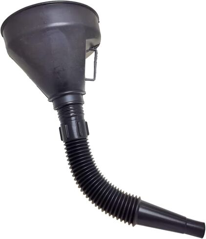 Automotive Plastic Gasoline Funnel Oil Hopper Diesel Infundibulum Filling Funnel with Alloy mesh Filter & Flexible Tube in Saudi Arabia