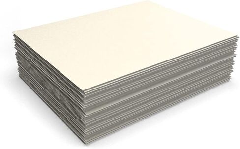 LUXPaper 8.5" x 11" Paper | Letter Size | Champagne Metallic | 80lb. Text | 50 Qty in Saudi Arabia