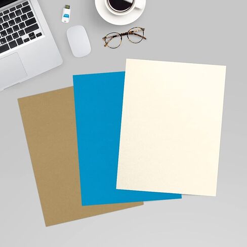 LUXPaper 8.5" x 11" Paper | Letter Size | Champagne Metallic | 80lb. Text | 50 Qty in Saudi Arabia