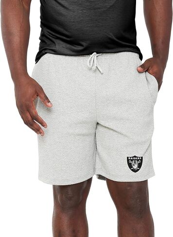 شورت رجالي من FOCO Las Vegas Raiders NFL منسوج باللون الرمادي - XXL in Saudi Arabia