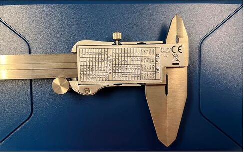 Dasqua 2117-9105 0-150mm/0-6" Metal Housing Large Screen Digital Caliper in Saudi Arabia