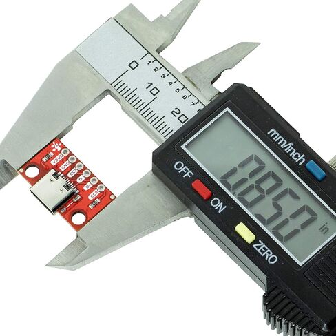 2pcs USB Type C Breakout Board 6 Pins 150mils 2CC Female Connector PCB Converter Board in Saudi Arabia
