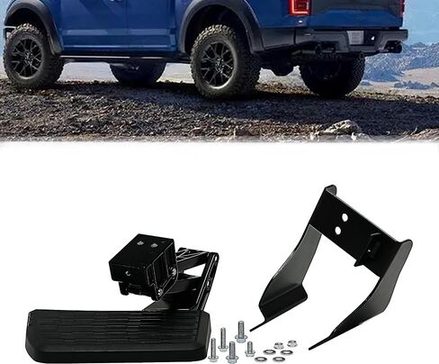 خطوة المصد الخلفي القابلة للسحب متوافقة مع Ford F150 2015-2020 استبدل 75312-01A خطوة الباب الخلفي للشاحنة القابلة للطي (75312-01A) in Kuwait