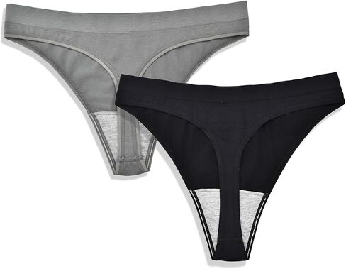 Thongs for Women, Comfortable Women's Underwear Seamless 2-Pack in Saudi Arabia