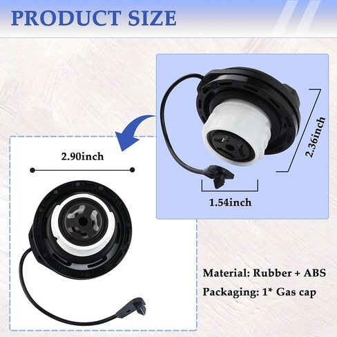 استبدال غطاء غاز السيارة OEM#LR053665، LR008077، غطاء وقود احترافي متوافق مع Land Rover HSE Sport 2006-2016 لاستبدال غطاء خزان الوقود لملحقات السيارة التالفة in Saudi Arabia