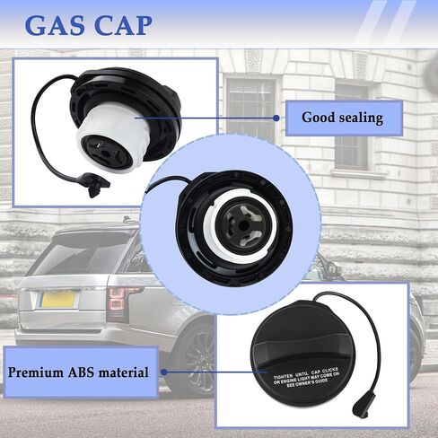 استبدال غطاء غاز السيارة OEM#LR053665، LR008077، غطاء وقود احترافي متوافق مع Land Rover HSE Sport 2006-2016 لاستبدال غطاء خزان الوقود لملحقات السيارة التالفة in Saudi Arabia