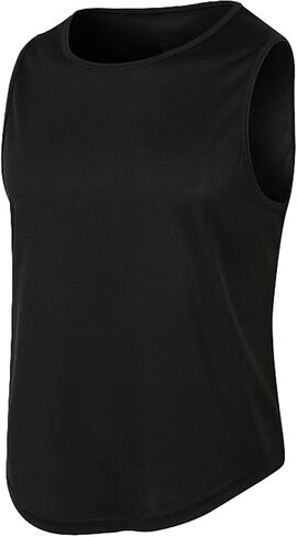 Men's Workout Tank Tops Quick Dry Sleeveless Shirts for Men Muscle Moisture Wicking Bodybuilding Gym Lightweight in Saudi Arabia