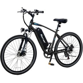 دراجة جبلية كهربائية NARRAK للبالغين مقاس 26 بوصة، دراجة كهربائية للتنقل/التنقل للرجال والنساء، محرك ذروة 540 وات/1100 وات، بطارية قابلة للإزالة 374 وات/500 وات، 7 سرعات in Kuwait