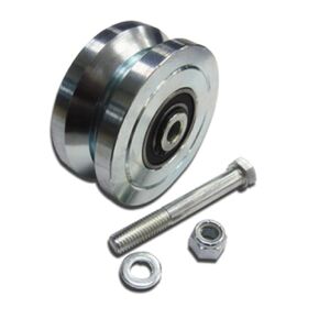 V-Groove Wheel 4" (Premium) Steel Heavy Duty in Saudi Arabia