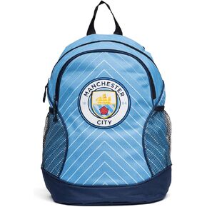 حقيبة ظهر مكابي آرت مانشستر سيتي بسحاب مزدوج باللون الأزرق in Kuwait