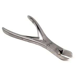 Stainless Steel Bone Cutter 6" Heavy Duty Double Action Forceps with Sharp Curved Blades in Kuwait