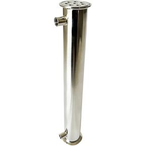 Condenser Dephlegmator Condenser 2" 51mmOD64mm Reflux Dephlegmator With1/4 Female Thread Height 400mm Inside 8 Tubes for Moonshine Distillation Column in Kuwait