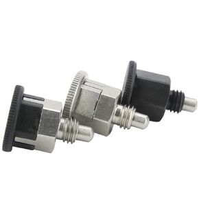 QX213 Self-Locking Plunger Fixed Position Dowel Locking Spring Screw Mini Type All Stainless Steel Indexing Plungers 1Pcs(M10,Red-QX213-CB) in Kuwait