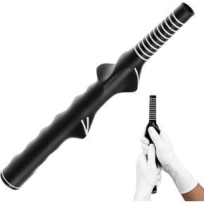Golf Grip Trainer for Right-Handed Golfers – Golf Training Aid for Proper Hand Position & Swing Technique – Hit Straighter, Longer Shots & Fix Slices or Hooks Black in Saudi Arabia