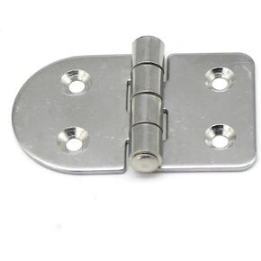 مفصلة دائرية مع فتحة كبيرة الكوع نصف 304 خزنة من الفولاذ المقاوم للصدأ موصل الباب 1 قطعة (304SS ناعم) in Kuwait