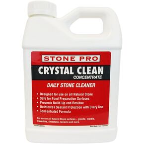 Stone Pro Crystal Clean - Daily Stone and Tile Cleaner - Concentrate - 1 Quart in Kuwait