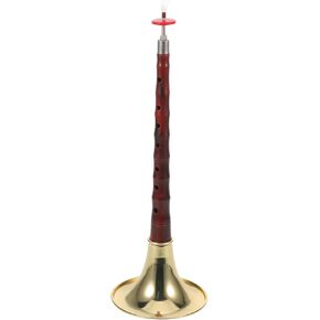 Zerodeko D Key Suona Wind Instrument for Beginners Traditional Folk Woodwind Musical Instrument with Resin and Abs Body High Strength Anti-corrosion Anti-crack Design in Kuwait
