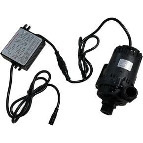 SHYSKY Heavy Duty Low Noise 24V 120W Micro Brushless DC Water Pump DC60G-24120S-1 39ft 1003GPH, DRY RUN Protection, For Cooling Circulation Pressure Sys in Kuwait