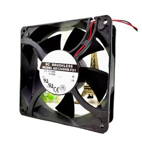 127 مللي متر AD1348HB-F51 48 فولت 0.23A 12738 127*38 مللي متر مروحة تبريد in Kuwait