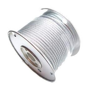 كابل مجلفن مقاس 5/16 بوصة مقاس 7x19 (بكرة 200 قدم) in Kuwait