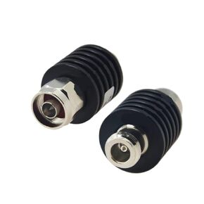 10W N-JK Attenuator DC-3GHz/4GHz 1db/2dB/3db/5db/6db/10db/15db/20db/25db/30db/40db N Male Plug to N Female JackRF Coaxial(30db,4GHz) in Kuwait
