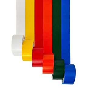Rainbow Colored Duct Tape 6 Rolls, 2 Inch x 20 Yard Heavy Duty Waterproof Tape for Duct Wrap,No Residue,Great for Moving,Furniture,Packaging in Saudi Arabia