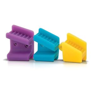 SC-9040-10X دعامات للفم من السيليكون للكبار مقاس كبير باللون الأرجواني الداكن 2/عبوة in Kuwait