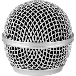 المواهب DM-RG الفضة ميكروفون الكرة رئيس شبكة شواء ل Shure SM58 BETA58 SM58LC SV100 RK143G PGX2 in Kuwait