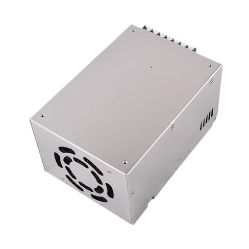 Mean Well PSP-600-48 Enclosed Switching AC-to-DC Power Supply, Single Output, 48V, 0-12.5A, 600W, 3.7" H x 4.7" W x 6.7" L in Saudi Arabia