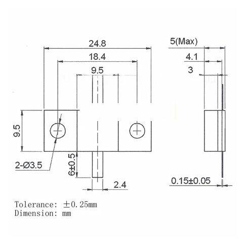 R200-250 200-250 شفة المقاوم 250 واط 200R 200O DC-2.0 جيجا هرتز شفة السيراميك عالية التردد تحميل الطاقة العالية in Kuwait
