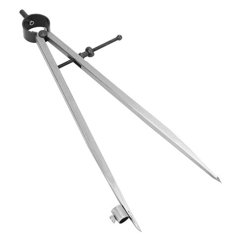 Wing Divider, Adjustable&Lockable Precision Spring Divider Caliper with Pen Holder Craft Rotating Tool(300mm) in Saudi Arabia
