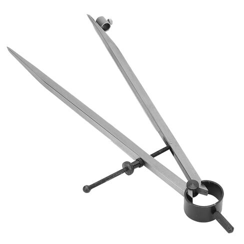Wing Divider, Adjustable&Lockable Precision Spring Divider Caliper with Pen Holder Craft Rotating Tool(300mm) in Saudi Arabia