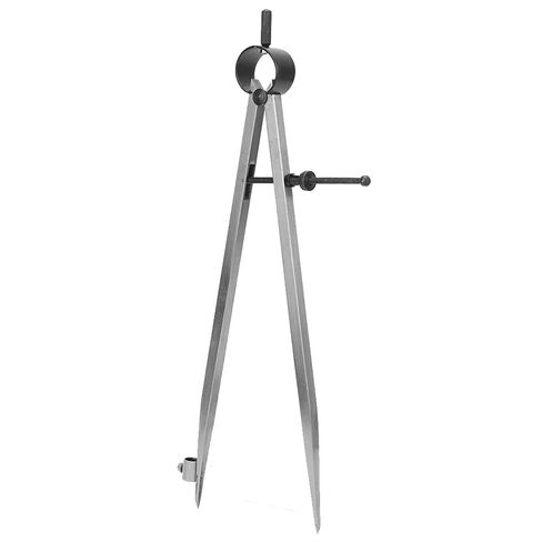 Wing Divider, Adjustable&Lockable Precision Spring Divider Caliper with Pen Holder Craft Rotating Tool(300mm) in Saudi Arabia