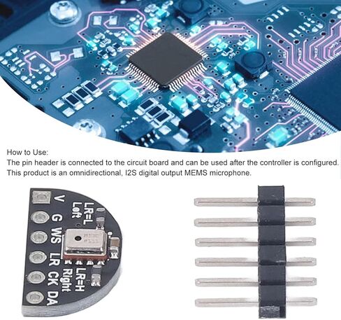 MEMS Microphone Module with I2S Interface, Adjustable Frequency and Low Power Consumption for Development Board in Saudi Arabia