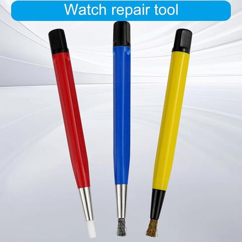 3Pcs Fiberglass Scratch Brush Pen Jewelry Watch Coin Electronic Application Removing Rust Coin in Saudi Arabia