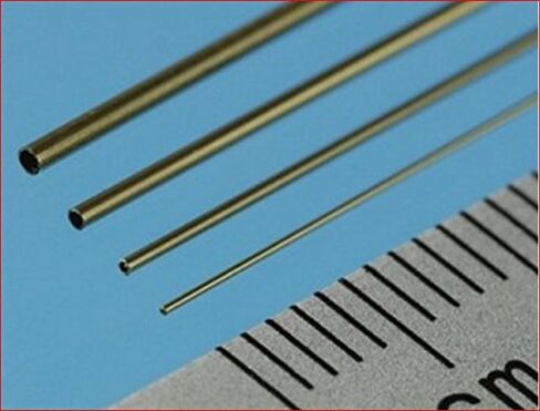 Slide Fit Brass Tubes 1.1mm, 1.3mm, 1.5mm and 1.7mm (12" Long) - SFT8 in Kuwait