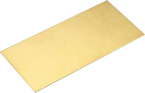 1Pcs H62 Brass Sheet 100mm x 50mm x 1mm (2.5x50x100mm) in Saudi Arabia