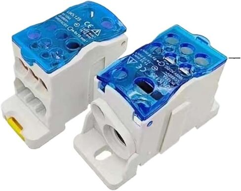 Terminal Blocks 80A/125A/160A/250A/400A Wire Connectors(400A,Red) in Saudi Arabia