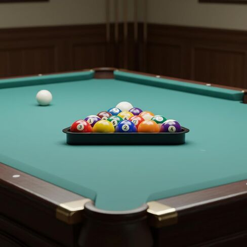 حامل كرة البلياردو البلاستيكي، إطار منظم كرة الطاولة، حامل مثلث بلاستيكي لكرات البلياردو، رفوف كرات البلياردو الماسية تناسب حمامات البلياردو القياسية مقاس 2-1/4 بوصة in Kuwait