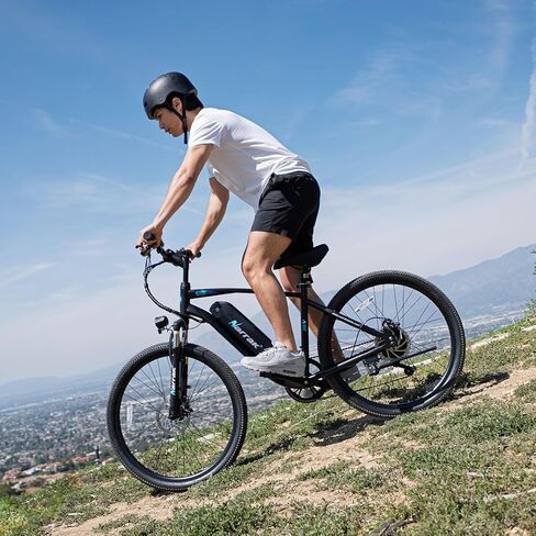 دراجة جبلية كهربائية NARRAK للبالغين مقاس 26 بوصة، دراجة كهربائية للتنقل/التنقل للرجال والنساء، محرك ذروة 540 وات/1100 وات، بطارية قابلة للإزالة 374 وات/500 وات، 7 سرعات in Kuwait