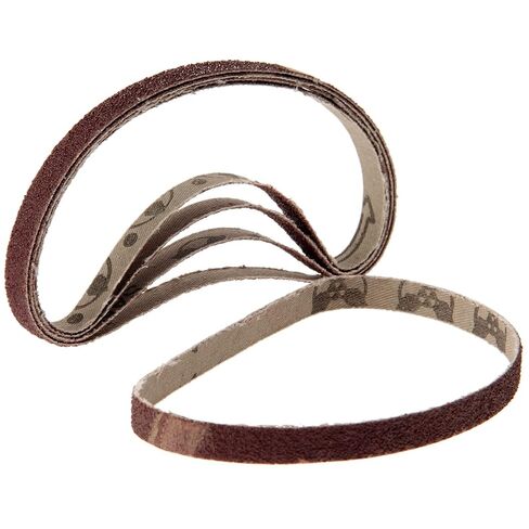 Carbide Sanding Belts, 5Pcs 10x330mm Abrasive Sanding Belt Grit 60 Oxide Sander Grinding Polishing Tool in Saudi Arabia